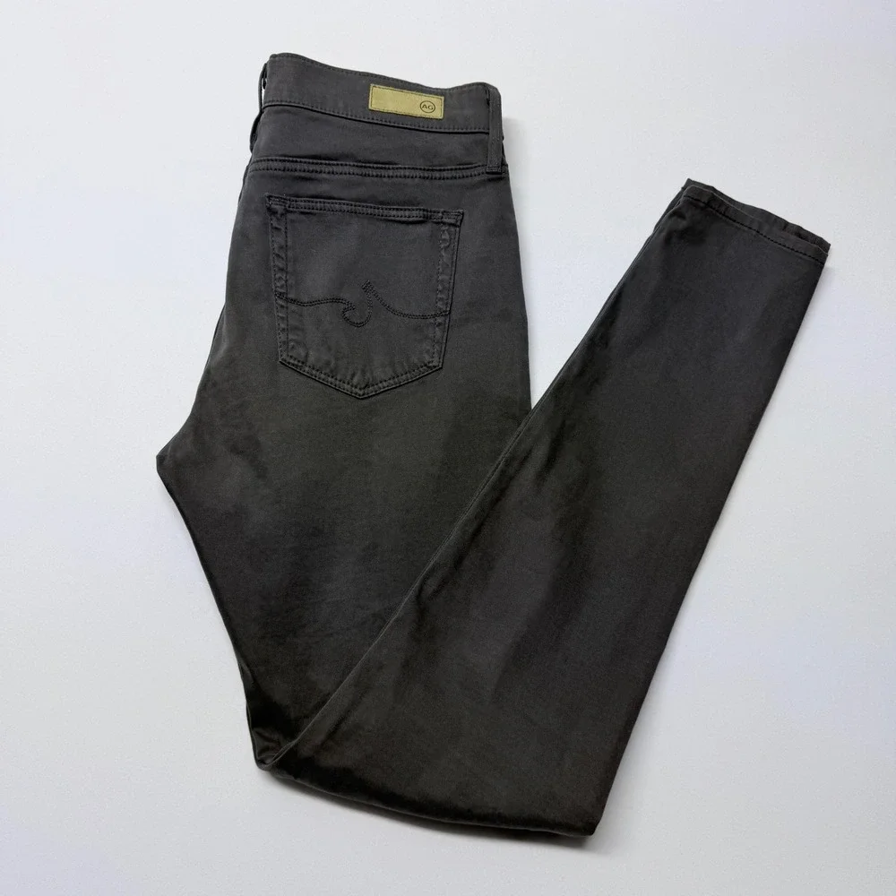 AG Adriano Goldschmied Farrah Skinny High Rise Jeans Grey 29R